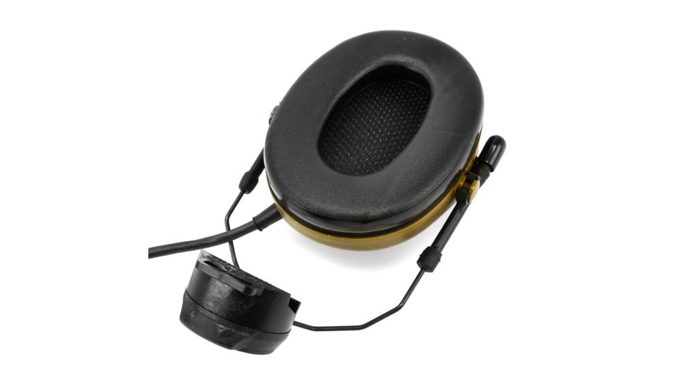 3M PELTOR COMTAC III ACH Communication Headset, Single COMM, Accessory Rail Connector, Coyote Brown MT17H682P3AD-47 CY 1 EA/Case