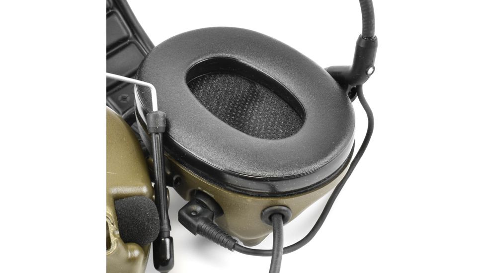 3M PELTOR COMTAC III ACH Tactical Communication Headset, Single COMM, Headband, MT17H682FB-47 GN
