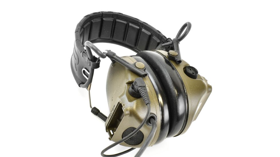 3M PELTOR COMTAC III ACH Tactical Communication Headset, Single COMM, Headband, MT17H682FB-47 GN
