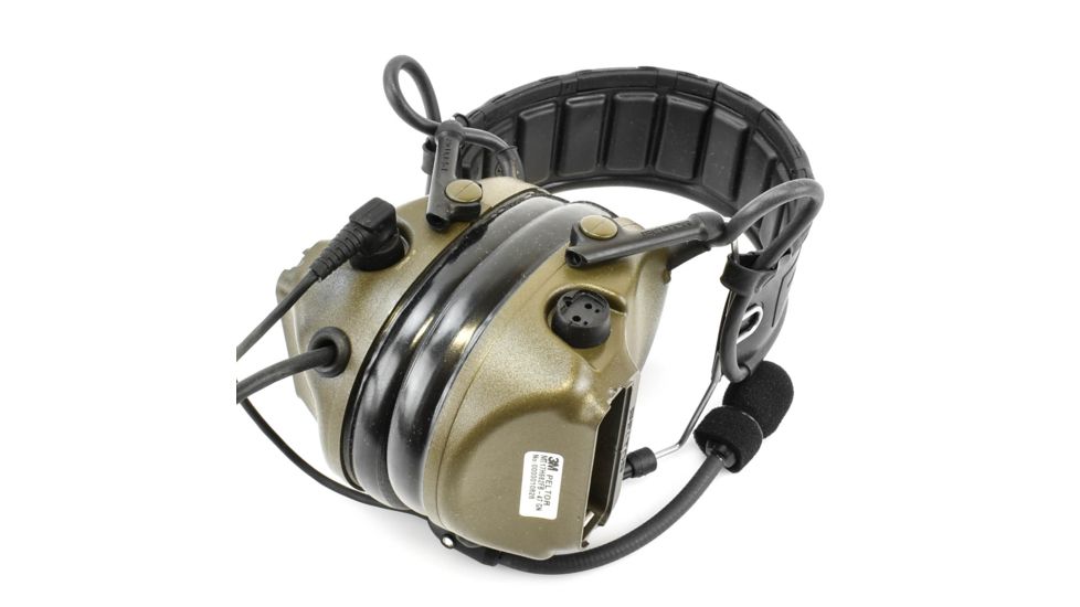 3M PELTOR COMTAC III ACH Tactical Communication Headset, Single COMM, Headband, MT17H682FB-47 GN