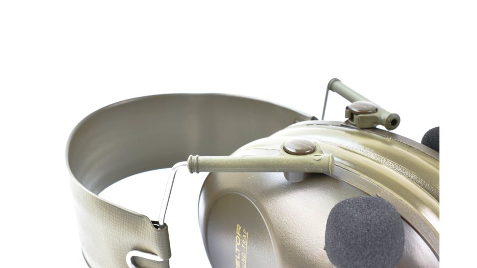 3M PELTOR Sound-Trap Slimline Earmuff MT15H67FB, Tactical Electronic Headset Headband, 1 EA/Case