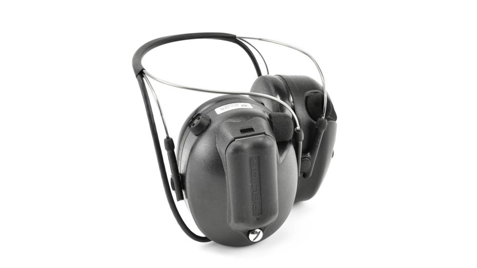 3M PELTOR TacticalPro Communications Headset MT15H7B SV, Neckband, 1 EA/Case