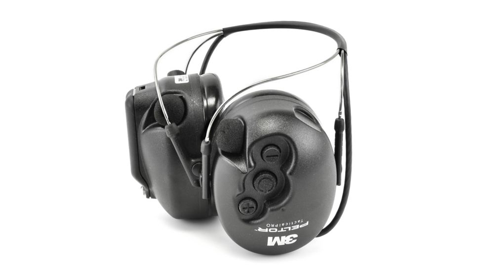 3M PELTOR TacticalPro Communications Headset MT15H7B SV, Neckband, 1 EA/Case