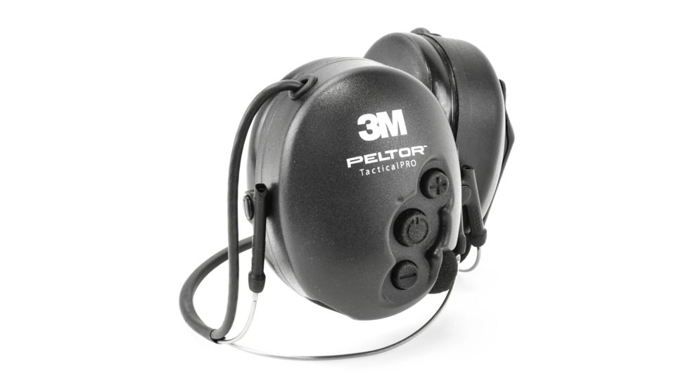 3M PELTOR TacticalPro Communications Headset MT15H7B SV, Neckband, 1 EA/Case