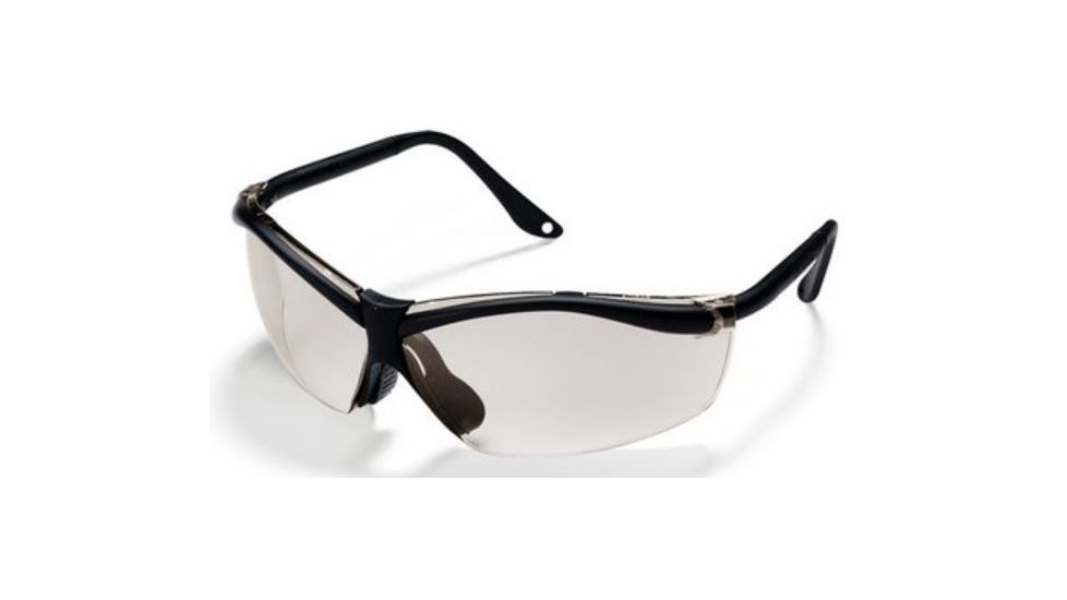 3M Performance Safety Eyewear,Black Frame,Indoor/Outdoor Mirror Lens,Ea, 90958-00002