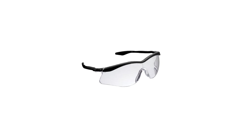 3M Performance Safety Eyewear,Black Frame,Clear Lens,Ea 90950-00001