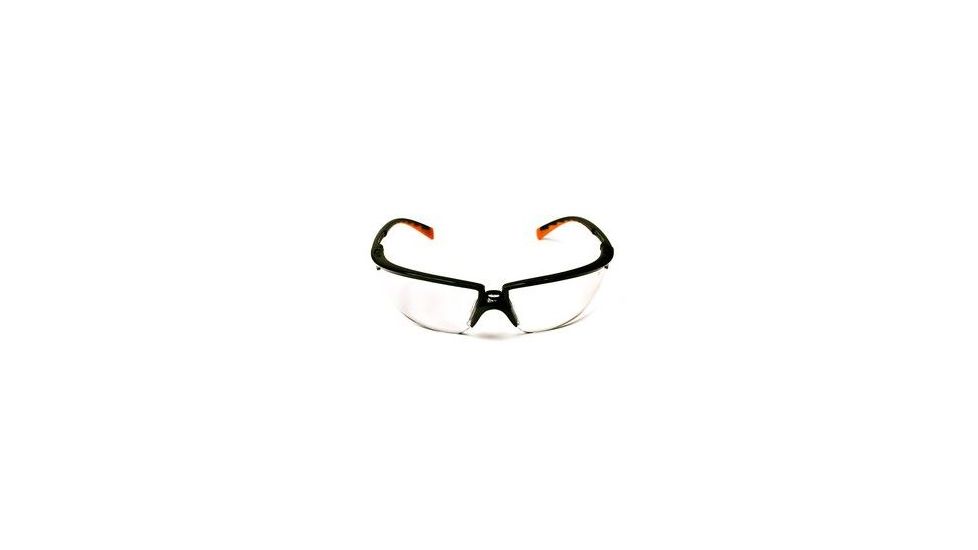 3M Privo Protective Eyewear, Clear Anti-Fog Lens, Black Frame, 20/CS 12261-00000-20