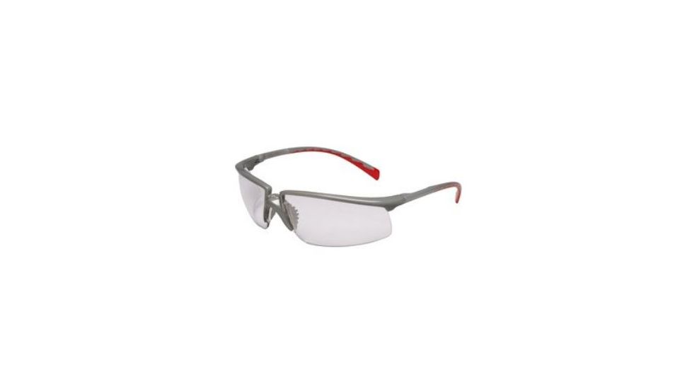 3M Privo Protective Eyewear, Clear Anti-Fog Lens, Silver Frame, 20/CS 12265-00000-20