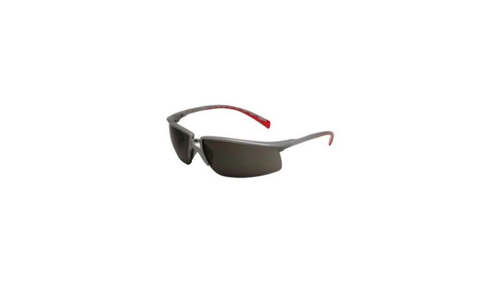 3M Privo Protective Eyewear, Gray Anti-Fog Lens, Silver Frame, 20/CS 12266-00000-20
