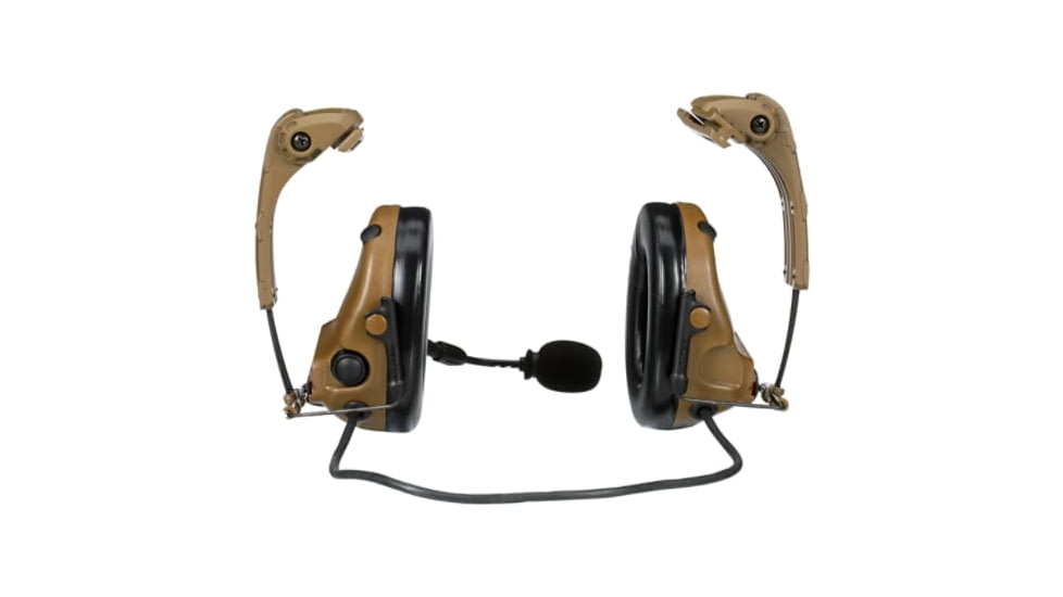 3M VI NIB Hearing Defender Headset w/IHPS Attachment,, Coyote Brown, MT20H682HPS-09N CY