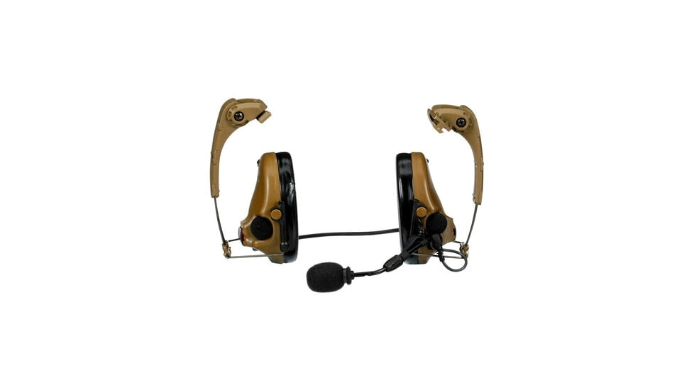 3M VI NIB Hearing Defender Headset w/IHPS Attachment,, Coyote Brown, MT20H682HPS-09N CY