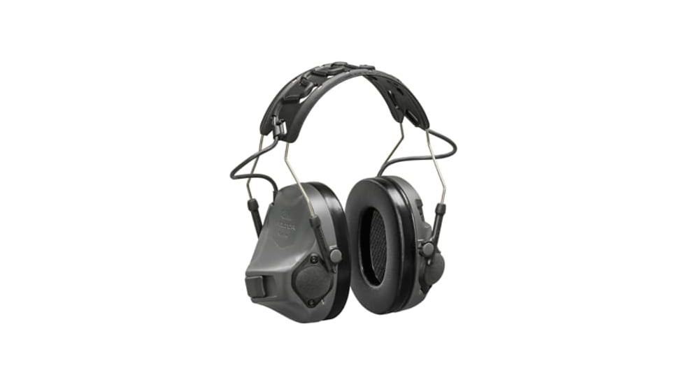 3M VIII Hearing Defender Headset, Charcoal Grey, MT14H418A-09 GE