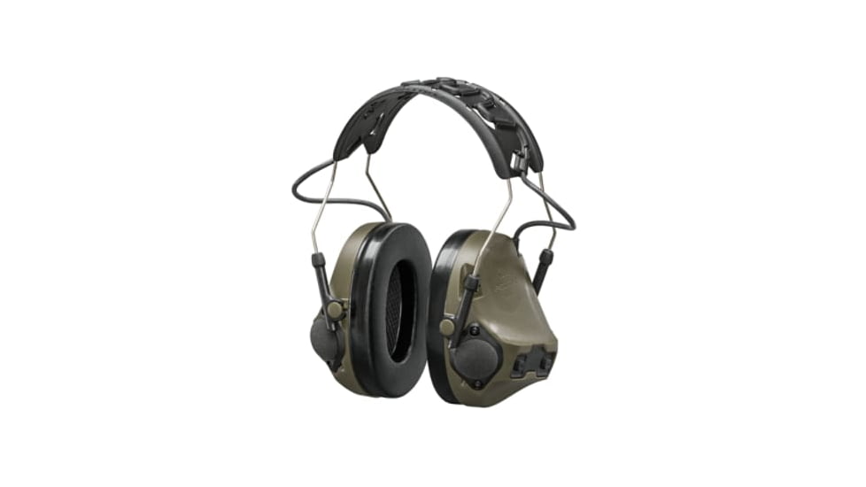 3M VIII Hearing Defender Headset, OD Green, MT14H418A-09 GN