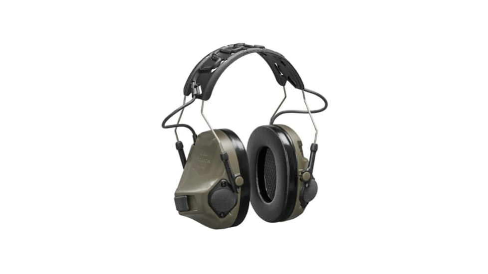 3M VIII Hearing Defender Headset, OD Green, MT14H418A-09 GN