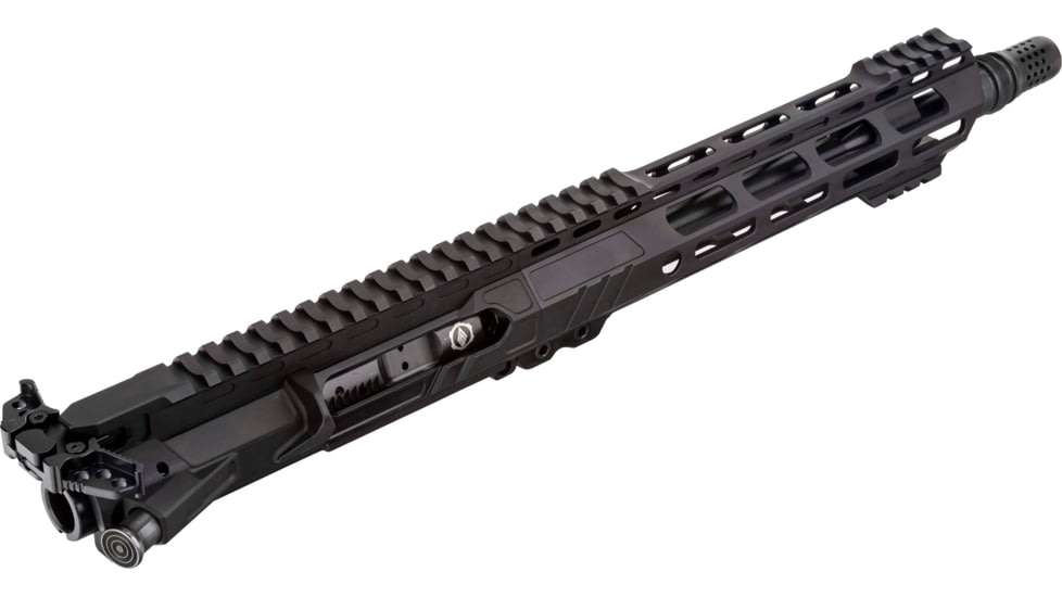 3rd Gen Tactical AR-15 Complete Upper Rifle Kit with 10.5in Barrel, Curved Upper, Mil-Spec Trigger, and 9.75in Curved Handguard, Forward Assist Installed, Black, 3GTS-26