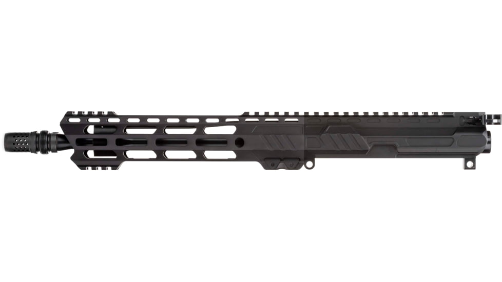3rd Gen Tactical AR-15 Complete Upper Rifle Kit with 10.5in Barrel, Curved Upper, Mil-Spec Trigger, and 9.75in Curved Handguard, Forward Assist Installed, Black, 3GTS-26