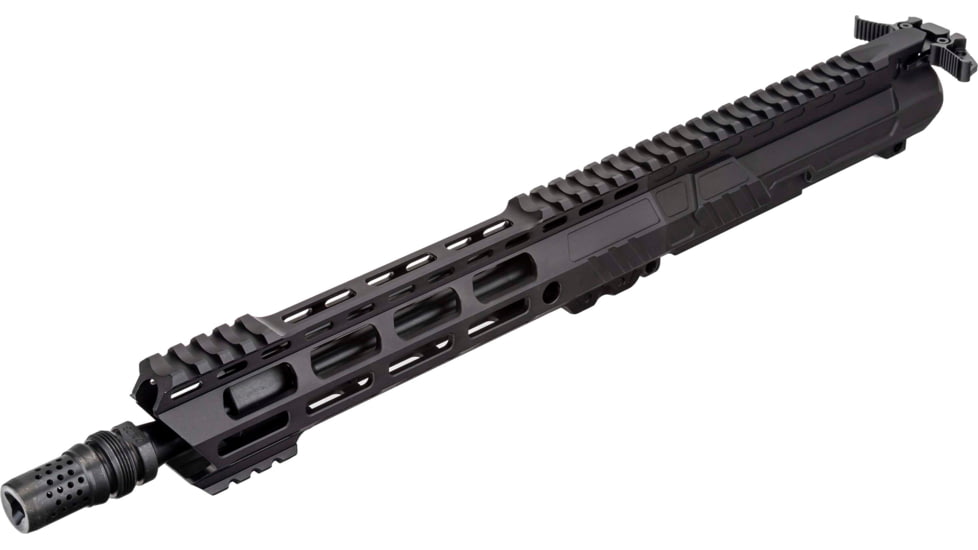 3rd Gen Tactical AR-15 Complete Upper Rifle Kit with 10.5in Barrel, Curved Upper, Mil-Spec Trigger, and 9.75in Curved Handguard, Forward Assist Installed, Black, 3GTS-26