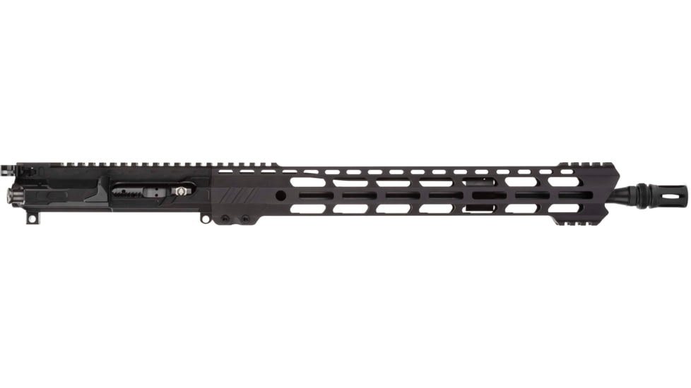 3rd Gen Tactical AR-15 Complete Upper Rifle Kit with 16in Barrel, Curved Upper, Mil-Spec Trigger, and 15in Curved Handguard, Forward Assist Installed, Black, 3GTS-28