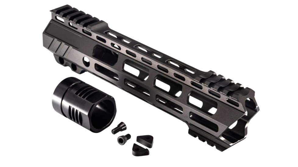 3rd Gen Tactical AR-15 Handguard with Flat Picatinny Rail, Black Anodize, 9.75in, 3GTHG-03