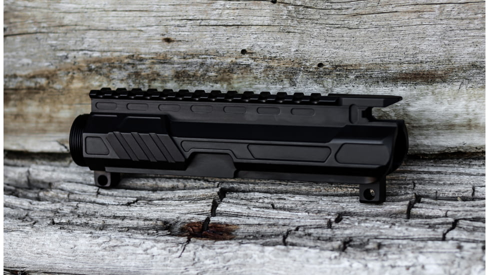 EDEMO 3rd Gen Tactical AR-15 Upper Receiver with Flat Pic Rail and Forward Assist, Black Anodize, 3GTU-02, EDEMO1