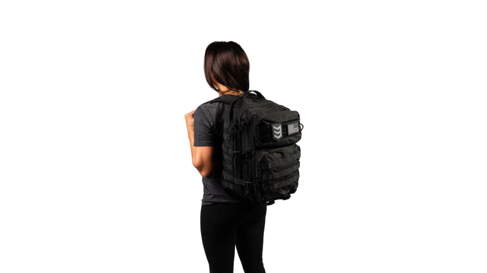 3V Gear Velox II Quick Action Tactical 27L Backpack, Black, One Size, velox-quick-action-bp