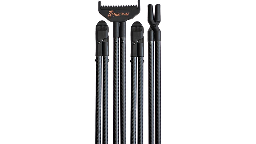 4 Stable Sticks Bush Essential Shooting Sticks, Dark Grey, BEB