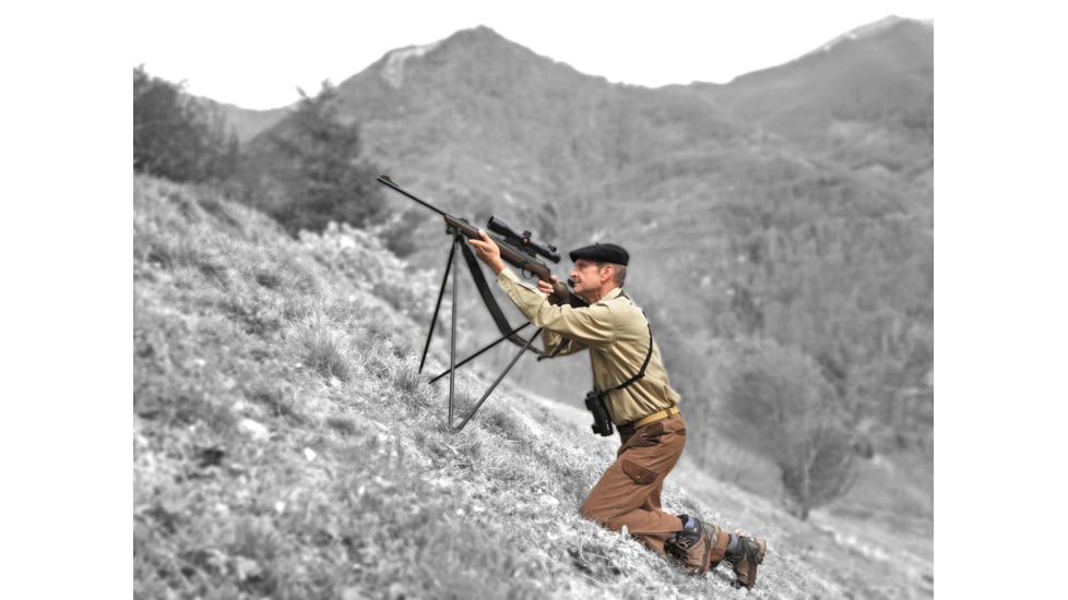 4 Stable Sticks Sit Shooting Stick, Black, 4SS-SIT