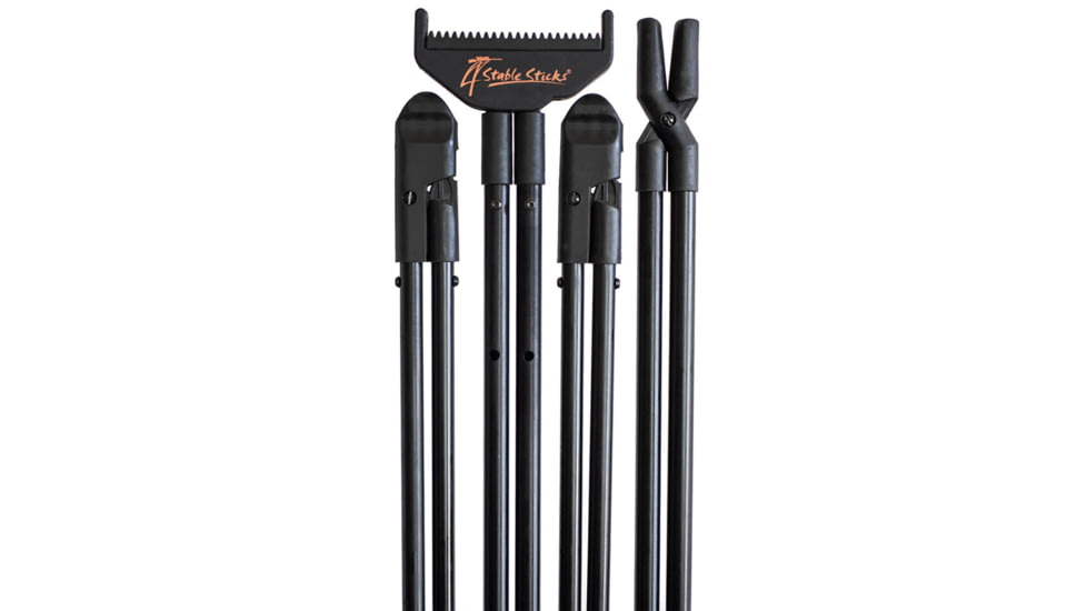 4 Stable Sticks Sit Shooting Stick, Black, 4SS-SIT