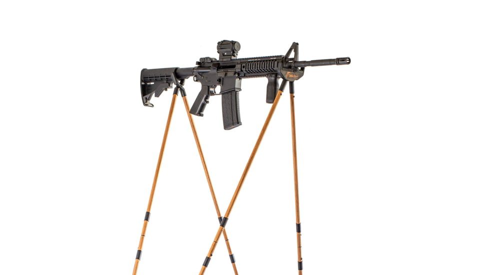 4 Stable Sticks Ultimate Wood Shooting Sticks, Light Brown, ULTWOOD