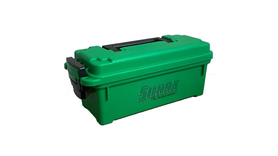 Sierra Bullets Sierra Ammo Box Heavy Duty - Green - 13.625 x 5.625 x 5.625 6EACF075, SI0116