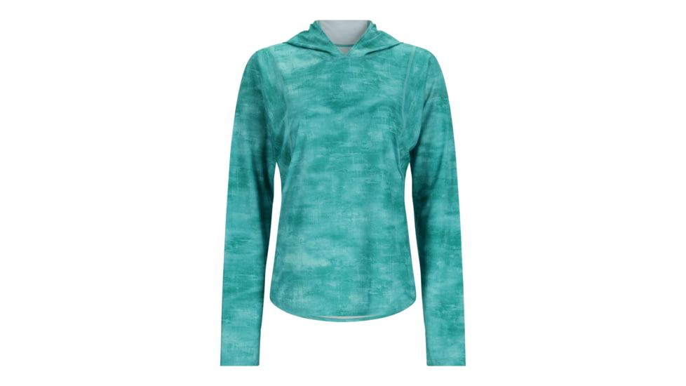 Simms Fishing Products Simms Challenger Solar Hoodys - Womens, Sapphire Daze, M, 13881-1021-30