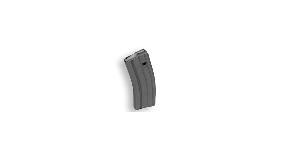 Ammunition Storage Components AR-15/M-16 30 Round Rifle Magazine, .223 Remington, Grey Follower, Grey Aluminum, 30-223-AL-GM-G-ASC