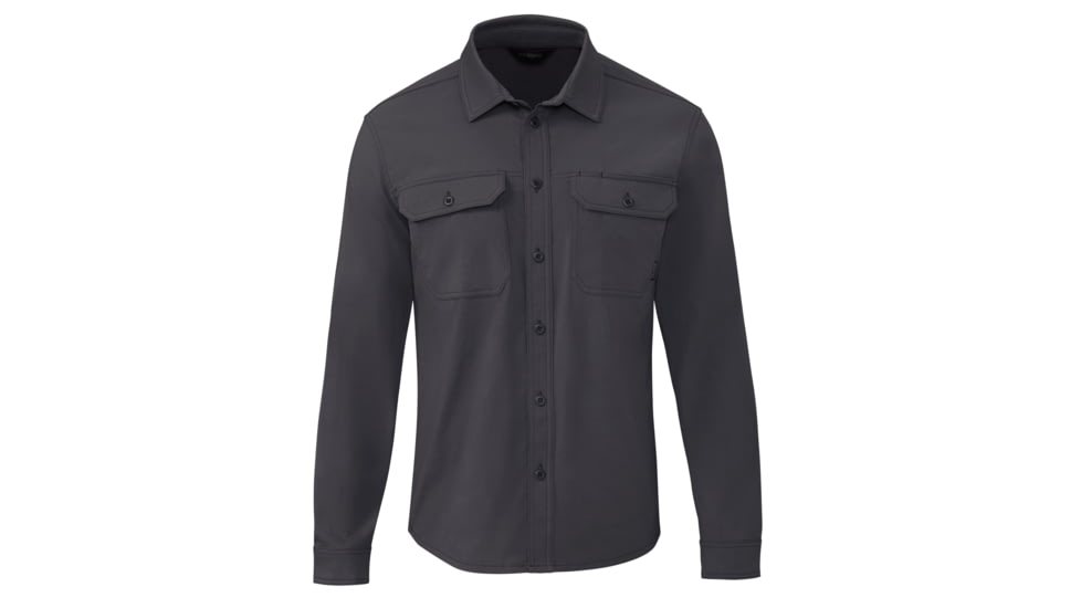 KUIU Motive Long Sleeves Work Shirt - Men's, Gunmetal, 3XL, Nylon, Adult, Male, 7493048664222