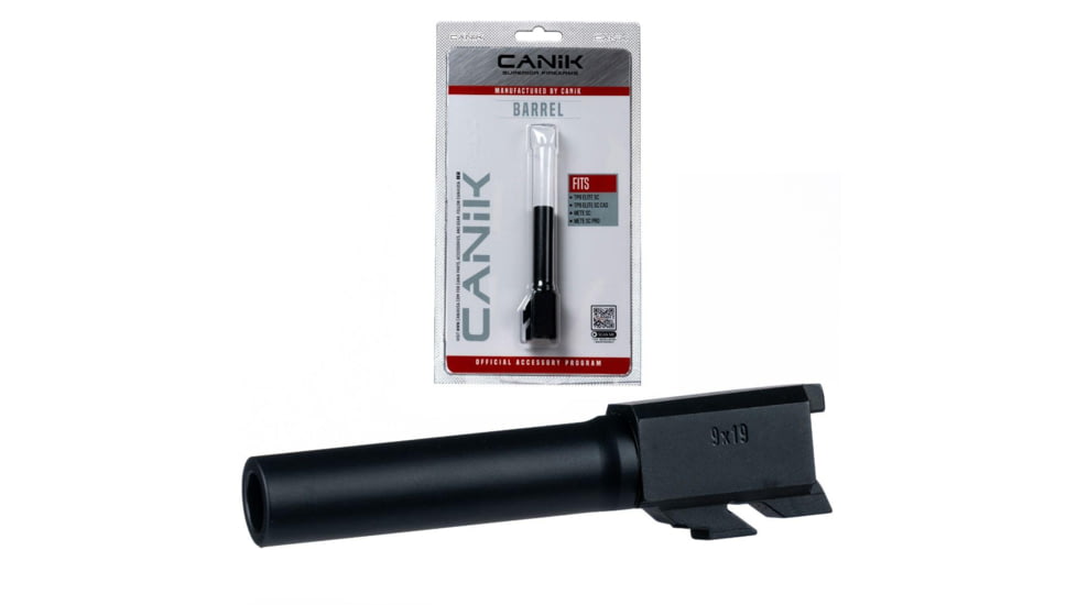 Century Arms Canik Steel Drop in Barrel for Select 9mm Canik Pistols Sub Compact Black 8AD7053E, YCPACN0014