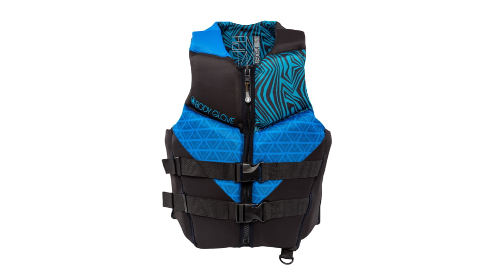 Body Glove Phantom Mens USCGA PFD - Blue/Aqua/Black 74978F25, M, Blue/Aqua/Black, 20224-BLUAQU2-M