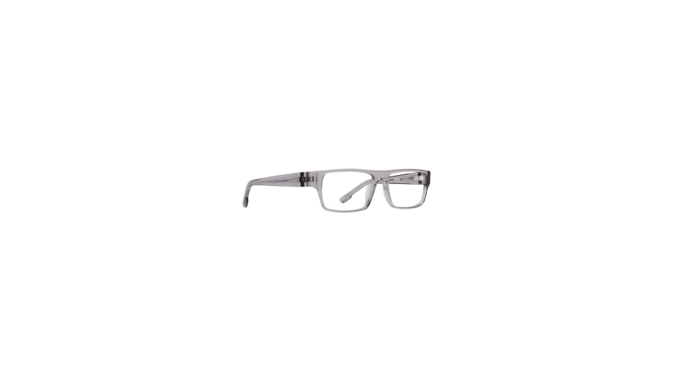 Spy Optic Vaughn 54 Sunglasses, Crystal Smoke Frame, Demo w/ Spy+ Lens Print Lens, Medium/Large, 181781