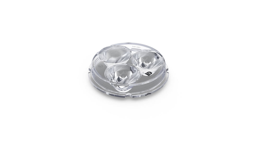 Denali Electronics Replacement Part - D3 E-Mark &amp; Sae/Dot Approved Hybrid Lens&amp;Comma; Clear 024A1E23, 7537820795064