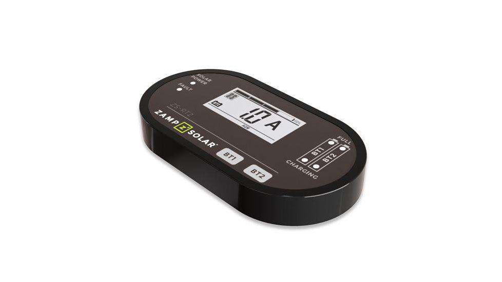 Zamp Solar Digital LCD Wired Remote Battery Display, Black, One Size, SCC6001