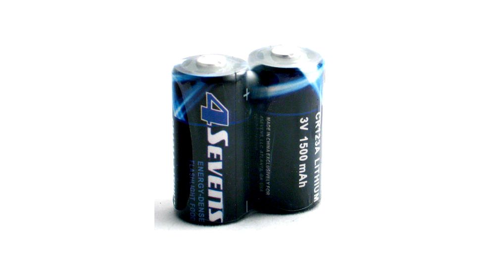 4Sevens CR123 Battery 2-Pack