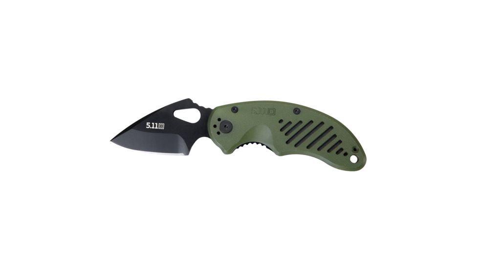 5.11 Tactical DRT Folding Knife Plain Edge, Multi, 51057-999-MULTI-1 SZ
