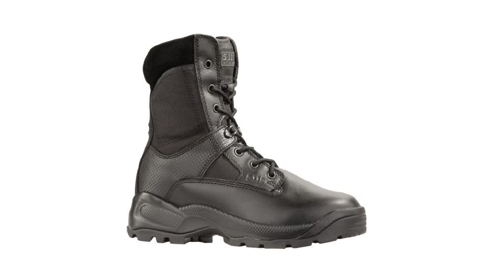 5.11 ATAC Shield 8in Boots, Black, Size 14, Regular 12026-019-14-R