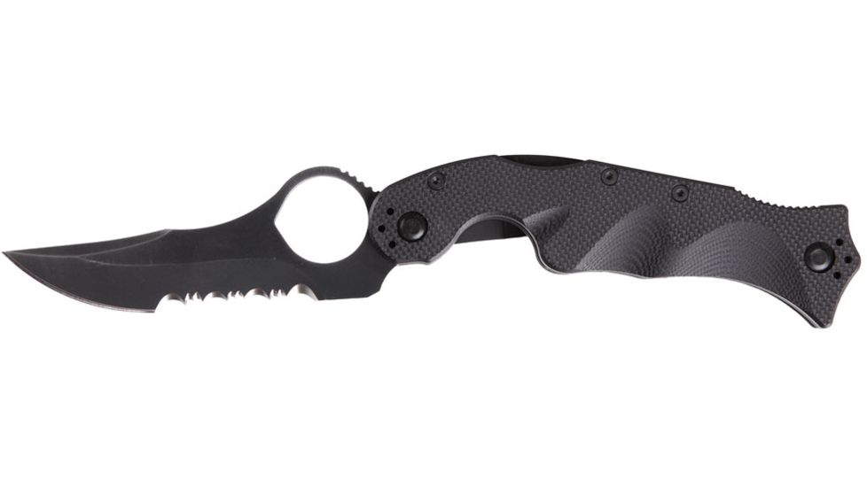 511 Double Duty Karambit Knife, Black Handle 51072-019