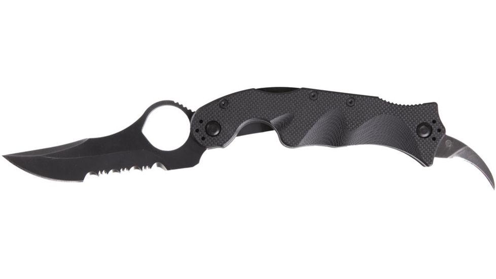 511 Double Duty Karambit Knife, Black Handle 51072-019