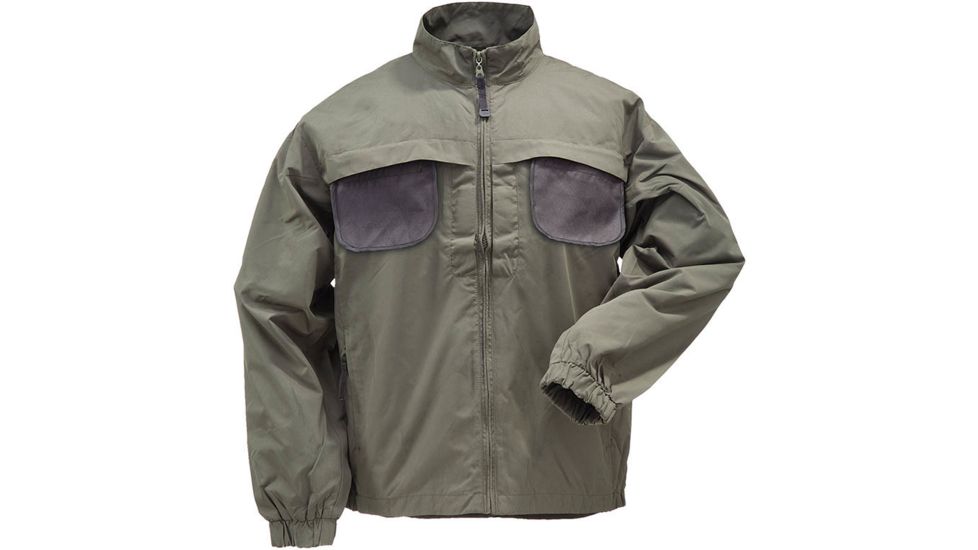 5.11 Tactical Response Windbreaker Jacket - Men's, Sheriff Green, Small, 48016-890-S