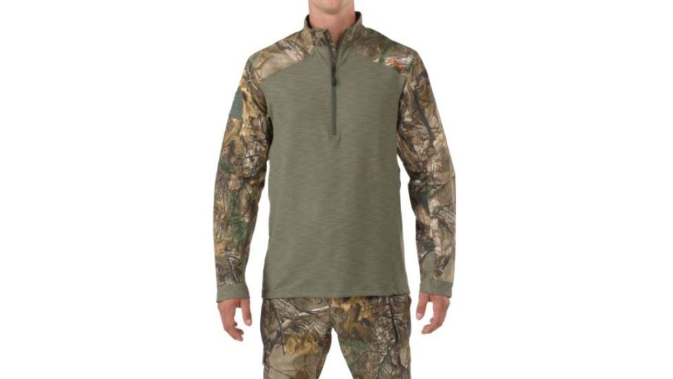 5.11 Tactical Realtree 1/4 Zip, Realtree Xtra - 72424302S