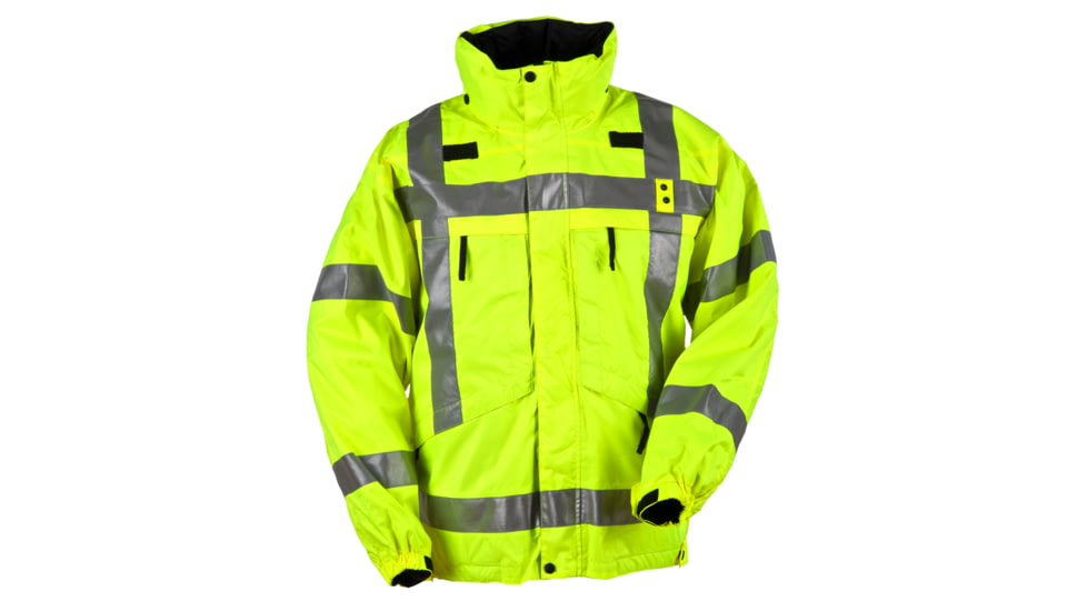 5.11 Tactical 3-in-1 Reversible High-Visability Parka - Men's, High-Vis Yellow, 4XL, 48033FL-320-4XL