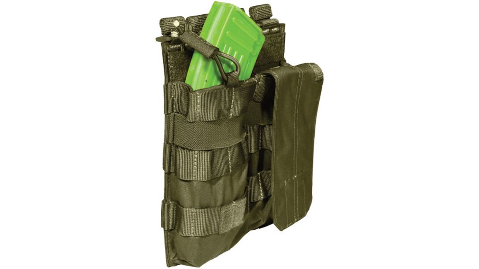 5.11 Tactical AK Bungee w/Cover, Double - TAC OD 56159-188-1 SZ