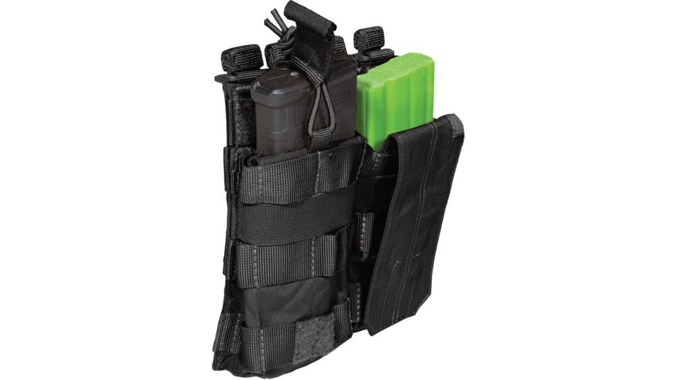 5.11 Tactical Double AR Bungee w/Cover, Black, One Size, 56157-019-1 SZ