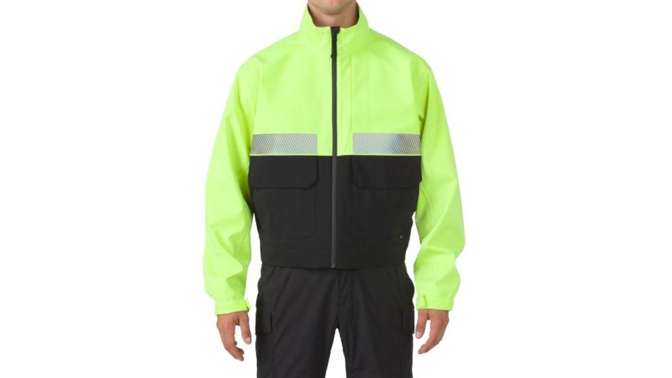 5.11 Tactical Bike Patrol Jacket, Hi-viz Yellow - 458013203XL