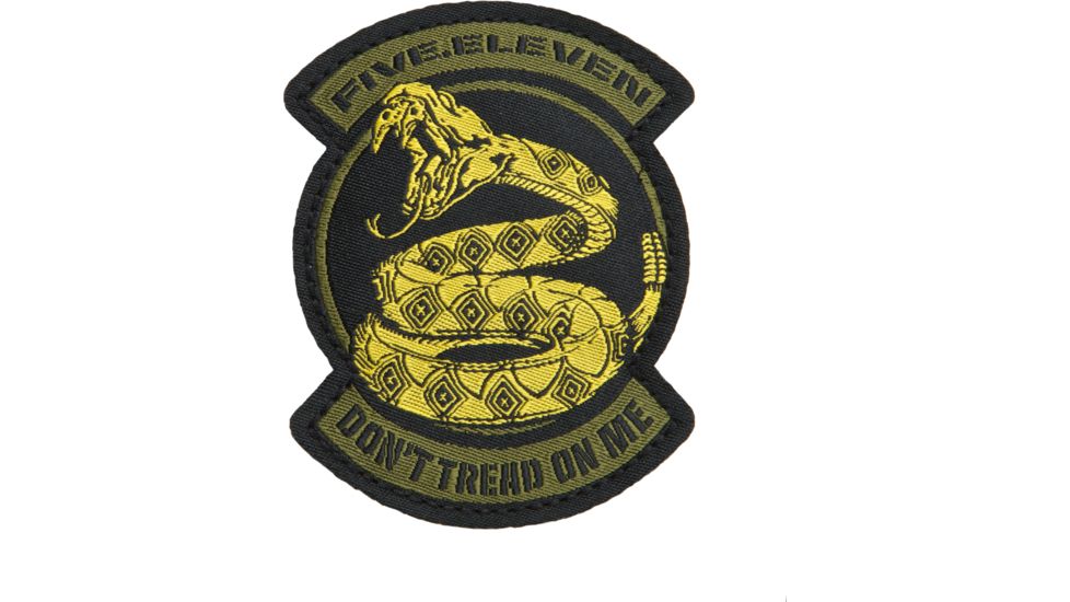 5.11 Tactical Don't Tread On Me Patch, Goldfinger - 810213231 SZ